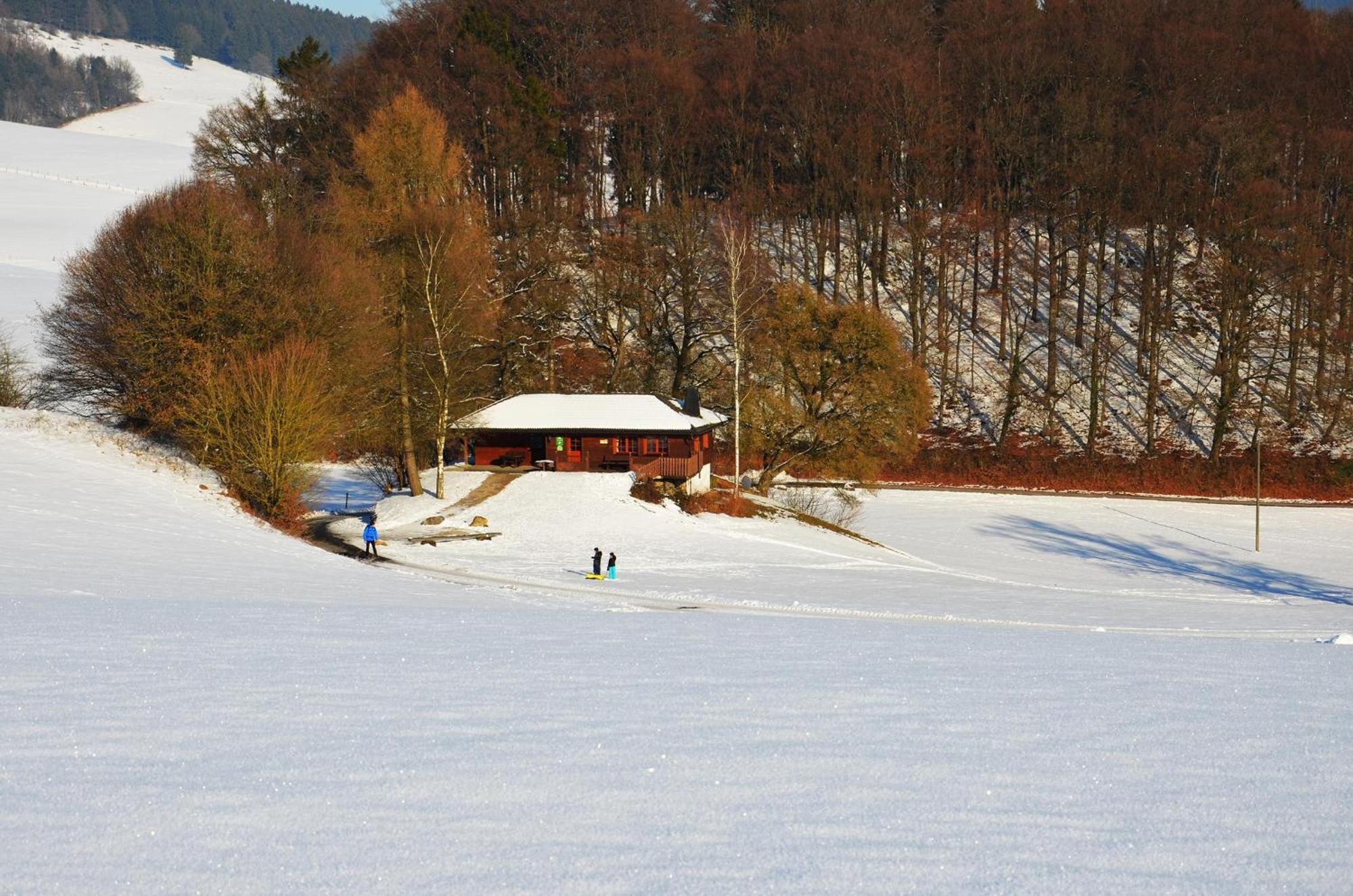 Das Ferienhaus Mondschein Im Land Der Tausend Berge - Erholung Pur In Idyllischer Alleinlage Lennestadt Exterior foto